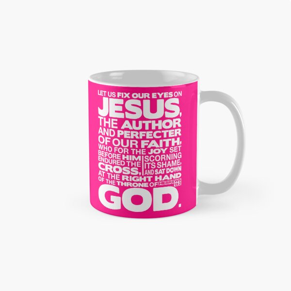 Item preview, Hebrews 12:2 Let Us Fix Our Eyes On Jesus designed and sold by plushism.
