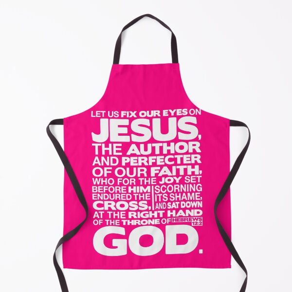 Item preview, Hebrews 12:2 Let Us Fix Our Eyes On Jesus designed and sold by plushism.