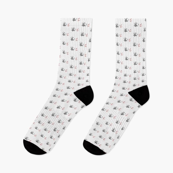 Artikelvorschau, Tintenklecks Blackbeard Piratenflagge neu interpretiert entworfen und verkauft von Freihalt.
