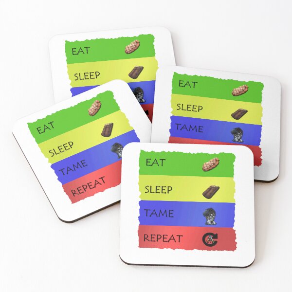 Item preview, My Favorite People Ark Survival Evolved Eat Sleep Tame Repeat Gift For Fan designed and sold by CaylaBosco.