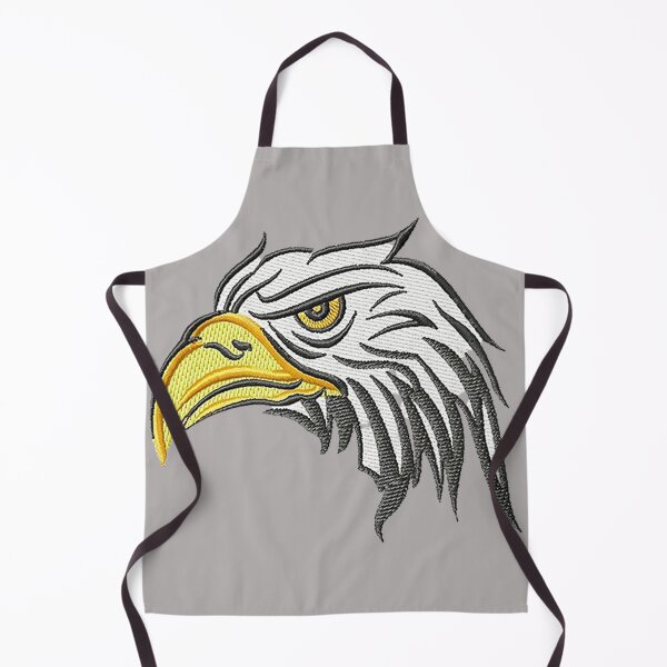Item preview, Machine embroidery, Beautifully Embroidered Eagle Head, Stitch crafting, unique embroidered art designed and sold by RudolphBarnard.