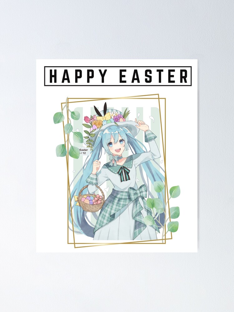 Amazon.com: Easter Bunny Ears Kawaii Japanese Anime Manga n Girls: To do  list notebook, Premium cover design: Warnshuis, Erik: Books