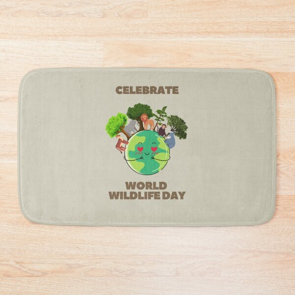 Item preview, Celebrate World Wildlife Day designed and sold by MugsAndDuds.