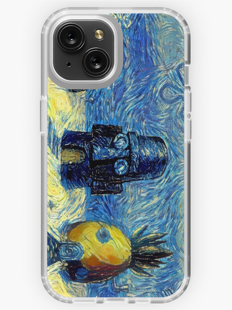 Elden Ring Wallpaper in Starry Night Style iPhone Case by weirdo97