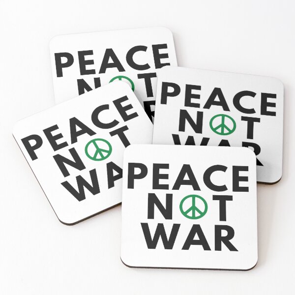 Item preview, Peace Not War Text Design designed and sold by Trisha Banlasan.