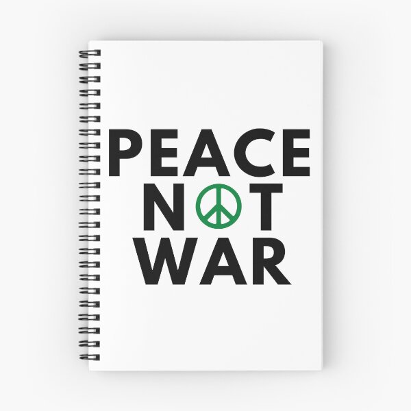 Item preview, Peace Not War Text Design designed and sold by Trisha Banlasan.