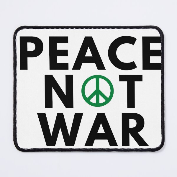 Item preview, Peace Not War Text Design designed and sold by Trisha Banlasan.