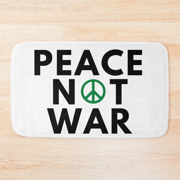 Item preview, Peace Not War Text Design designed and sold by Trisha Banlasan.