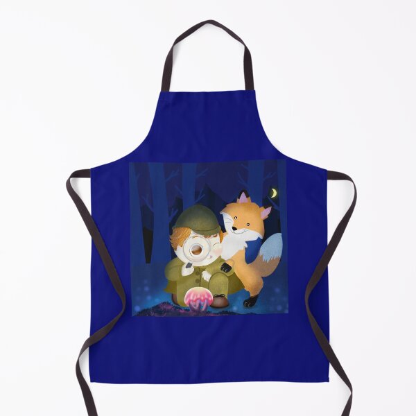Item preview, Fox and the glowing mushroom designed and sold by MyParadiseGifts.