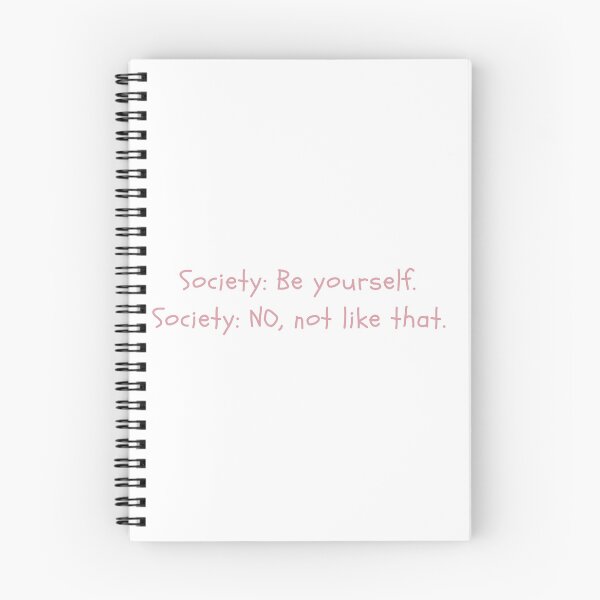 Item preview, Society be yourself, Society no not like that designed and sold by uranus-art.