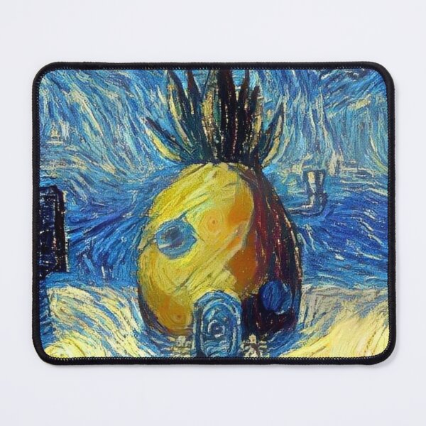 Item preview, Spongebob Squarepants Pineapple House Starry Night designed and sold by weirdo97.