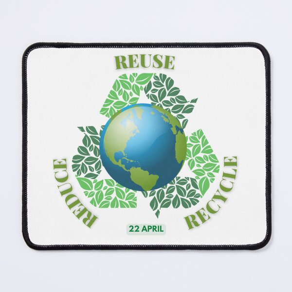Item preview, Reduce Reuse Recycle - Happy Earth Day 22 April designed and sold by The-Muse.