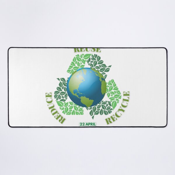 Item preview, Reduce Reuse Recycle - Happy Earth Day 22 April designed and sold by The-Muse.