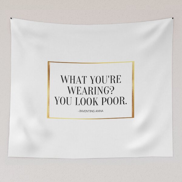 Item preview, You Look Poor designed and sold by yyolka.