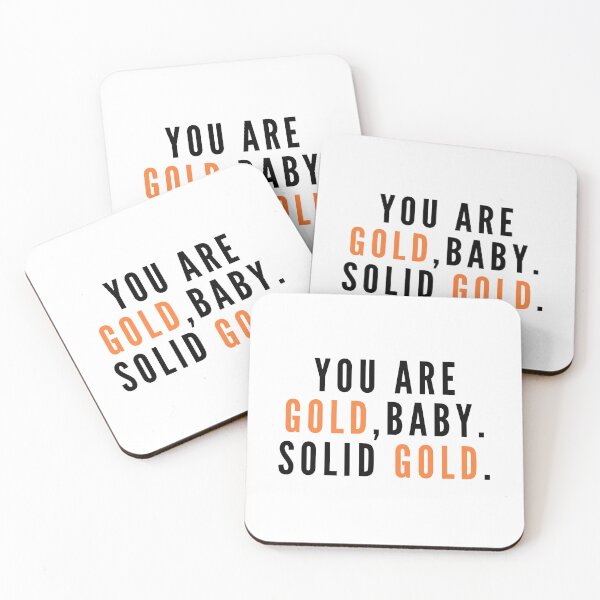 Item preview, You are gold baby solid gold designed and sold by uranus-art.