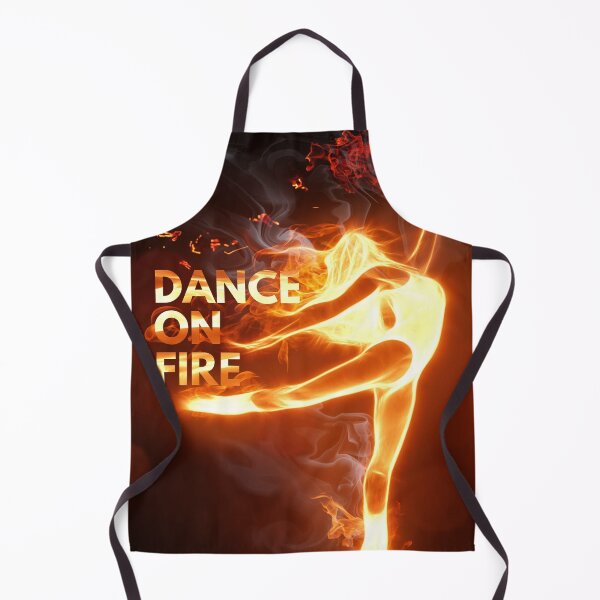 Item preview, Dance On Fire design features a burning ballerina dancing. Dance is Hot!!! designed and sold by M-Infinite.