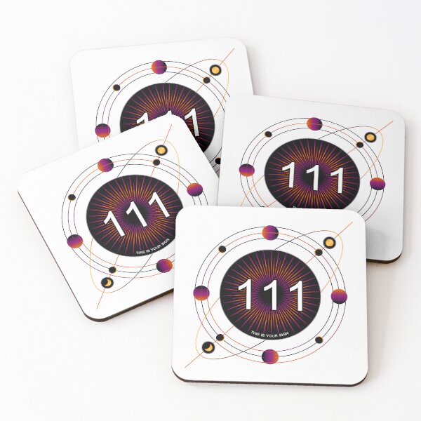 Item preview, Angel numbers 111 - Esoteric lucky numbers - THIS IS YOUR SIGN - Universe Lightworker - Divine manifestation designed and sold by originalsusie.