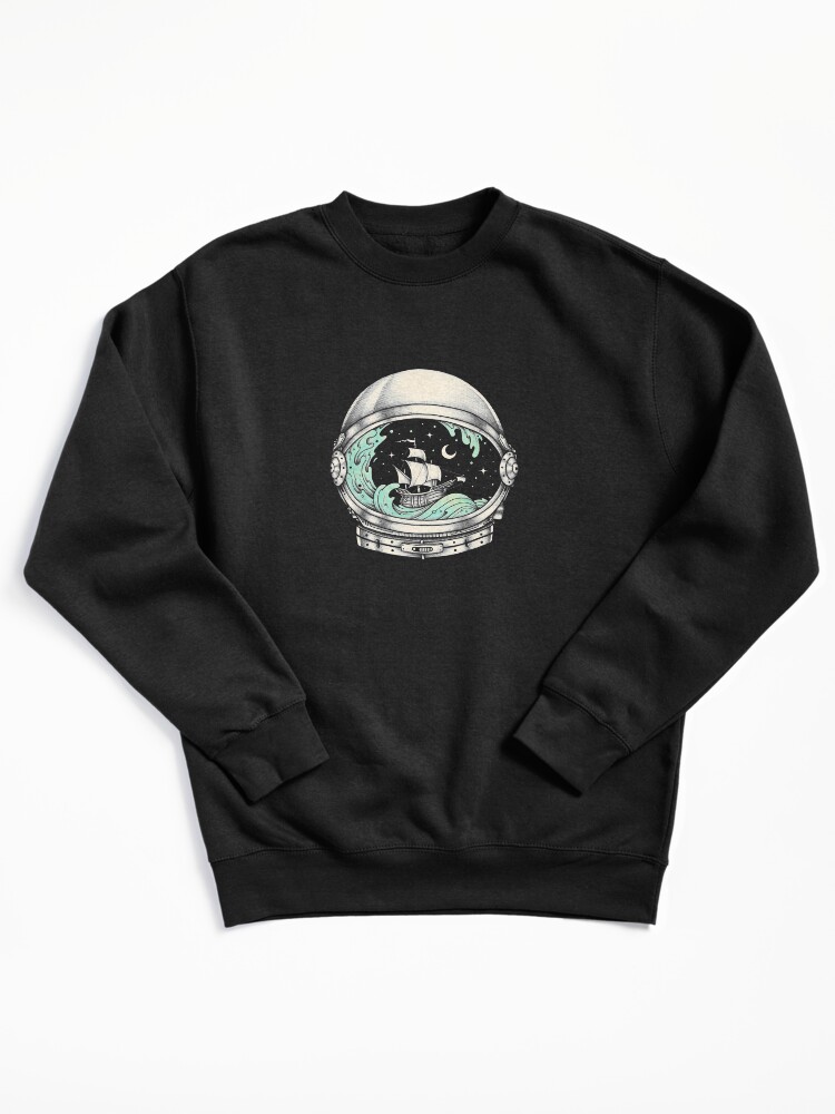 Thumbnail 2 of 7, Pullover Sweatshirt, Spaceship designed and sold by buko.