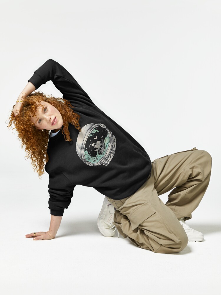 Thumbnail 6 of 7, Pullover Sweatshirt, Spaceship designed and sold by buko.