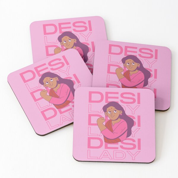 Item preview, Desi Lady, Indian Girl, Girl Power designed and sold by Designting.