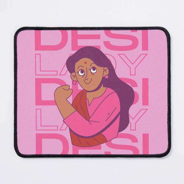 Item preview, Desi Lady, Indian Girl, Girl Power designed and sold by Designting.