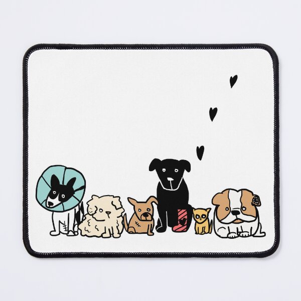 Item preview, Dogs at vet designed and sold by Flufftonshop.