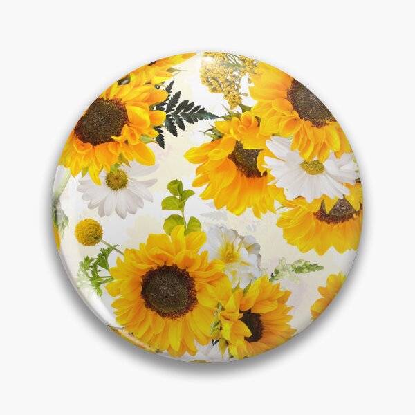 Item preview,  Stand with Ukraine - Make love not war -Sunflowers Forever -Real Summer Sunflowers on white double layer designed and sold by UtArt.