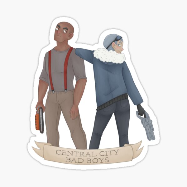 central city bad boys Sticker