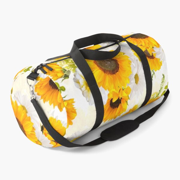 Item preview, Stand with Ukraine - Make love not war -Sunflowers Forever -Real Summer Sunflowers on white double layer designed and sold by UtArt.
