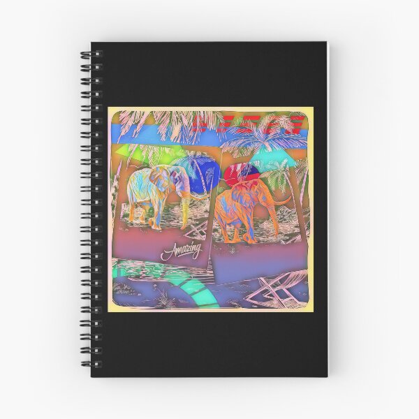 Artikelvorschau, Elephant's Colorful Paradise, Jaded Hunter entworfen und verkauft von JadedHunter.