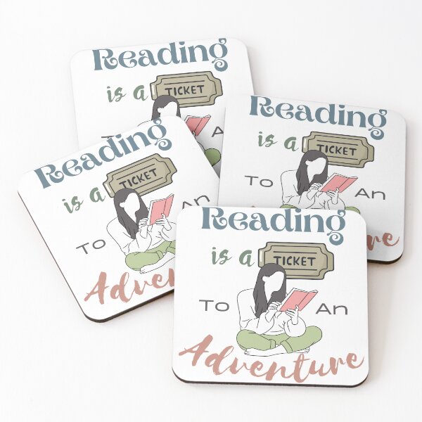 Item preview, Reading Is A Ticket To Adventure designed and sold by azghari.