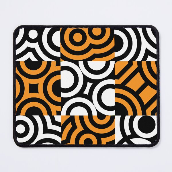 Item preview, Geometric Checkerboard with Rounded Shapes designed and sold by brazilianlett.