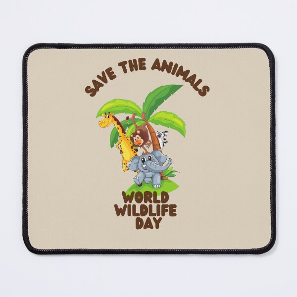 Item preview, World Wildlife Day - Save the Animals designed and sold by MugsAndDuds.