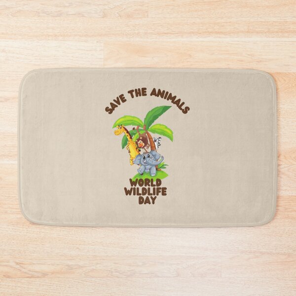 Item preview, World Wildlife Day - Save the Animals designed and sold by MugsAndDuds.