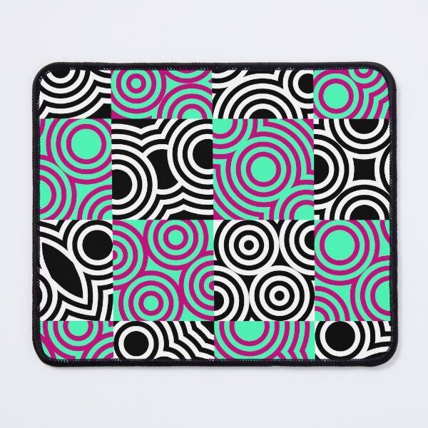Item preview, Geometric Checkerboard with Rounded Shapes designed and sold by brazilianlett.