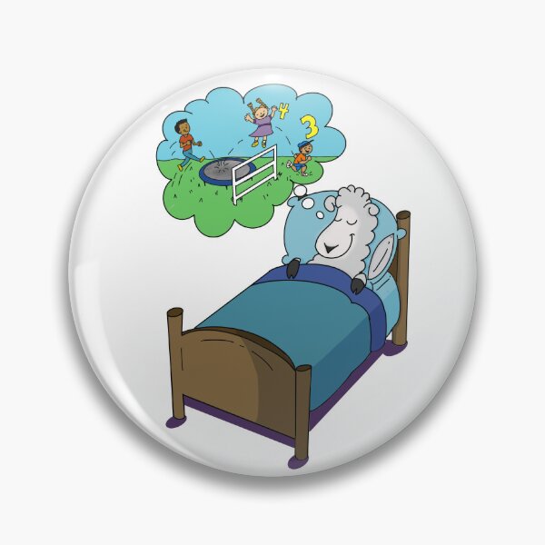 Item preview, Sleepless Sheep Count Kids designed and sold by MyParadiseGifts.