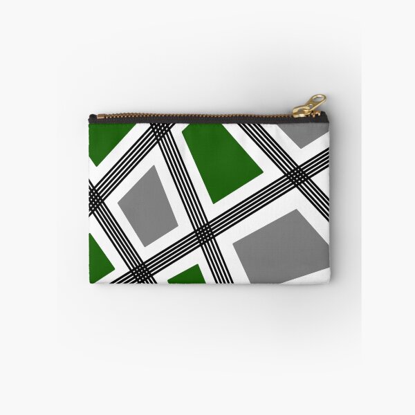 Item preview, Abstract geometric pattern - green and gray. designed and sold by K.S ART.