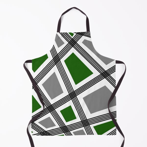 Item preview, Abstract geometric pattern - green and gray. designed and sold by K.S ART.