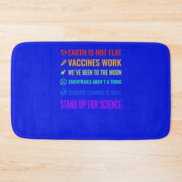 Item preview, Earth is not flat! Vaccines work! We&x27;ve been to the moon! Chemtrails aren&x27;t a thing! Clima designed and sold by LisannDuring.