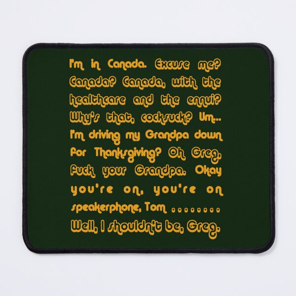 Item preview, Thanksgiving Drive (mustard) designed and sold by sophiestormborn.