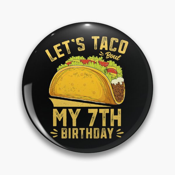 Item preview, 7 Year Old Funny Let's Taco Bout My 7th Birthday Boys Kids Premium T-Shirt designed and sold by wagesuqb.
