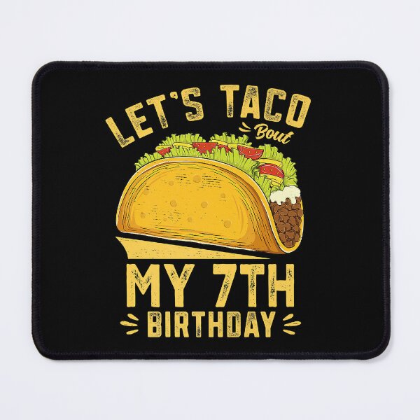 Item preview, 7 Year Old Funny Let's Taco Bout My 7th Birthday Boys Kids Premium T-Shirt designed and sold by wagesuqb.