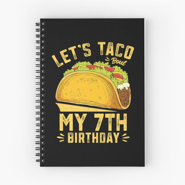 Item preview, 7 Year Old Funny Let's Taco Bout My 7th Birthday Boys Kids Premium T-Shirt designed and sold by wagesuqb.