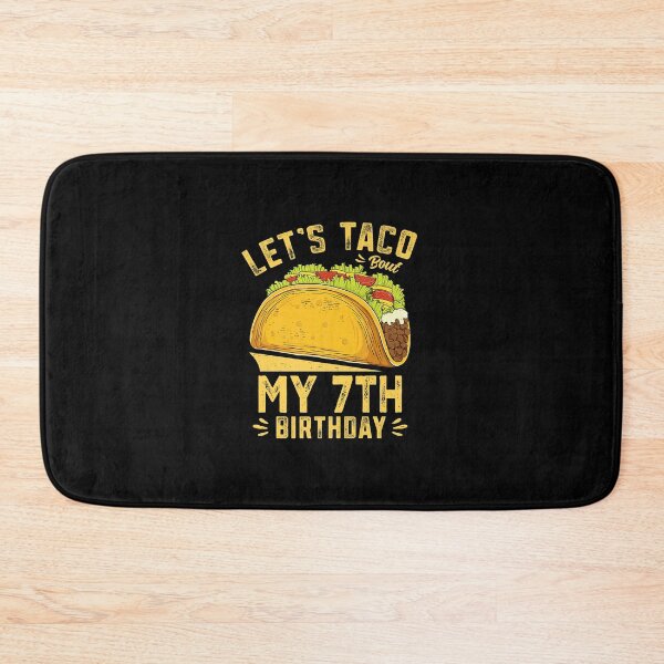 Item preview, 7 Year Old Funny Let's Taco Bout My 7th Birthday Boys Kids Premium T-Shirt designed and sold by wagesuqb.