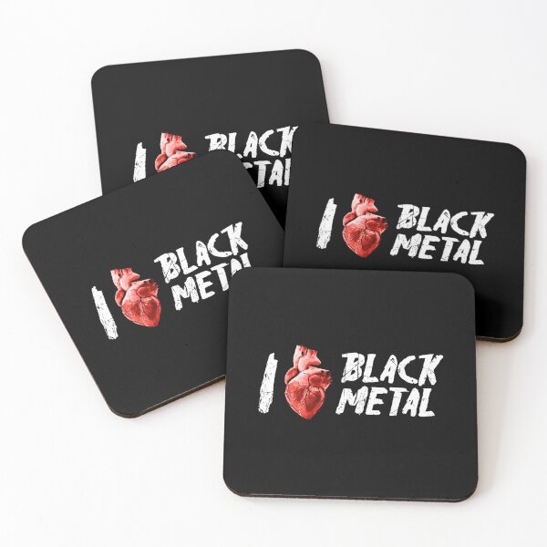 Item preview, I Love Black Metal designed and sold by Gezwompl.