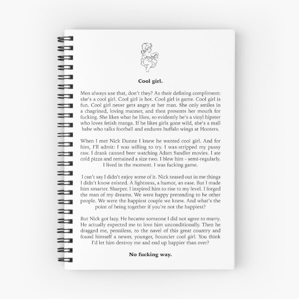 Item preview, gone girl cool girl monologue designed and sold by desdilettantes.