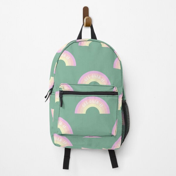 Item preview, GET OVER IT - pastel rainbow designed and sold by Colorful-Inspo.