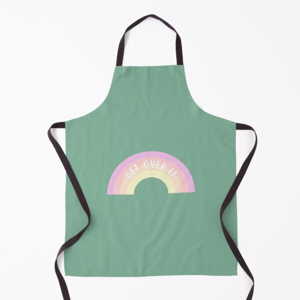 Item preview, GET OVER IT - pastel rainbow designed and sold by Colorful-Inspo.