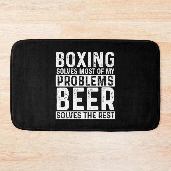 Item preview, Boxing Solves Most Of My Problems Beer Solves The Rest designed and sold by KrazyKatz.