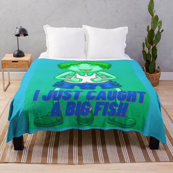 Item preview, I JUST CAUGHT A BIG FISH. designed and sold by marie1919.